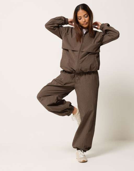 PixieGirl Petite check windbreaker and trouser set, 3 of 3