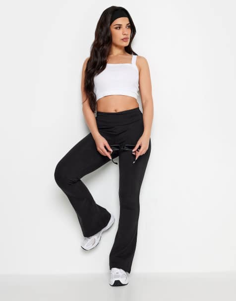 PixieGirl Petite flared leggings in black - view 1