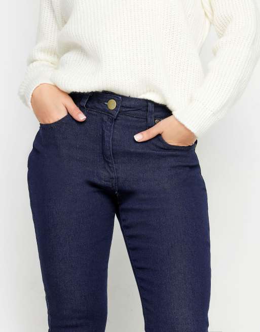 PixieGirl Petite kickflare jeans in blue, 2 of 4