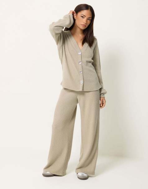 PixieGirl Petite textured cardigan in green