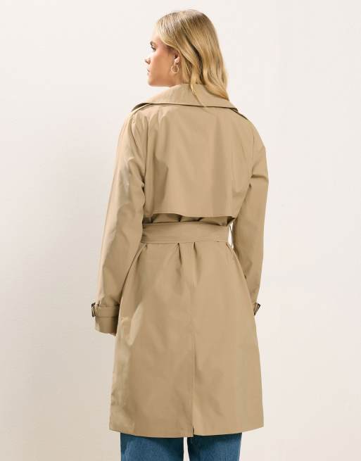 PixieGirl Petite trench coat in natural, 2 of 4