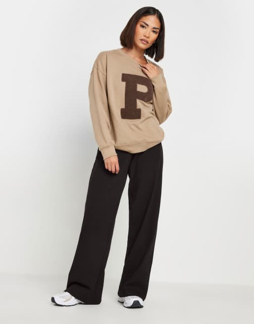 PixieGirl Petite wide leg yoga pants in black, 3 of 4