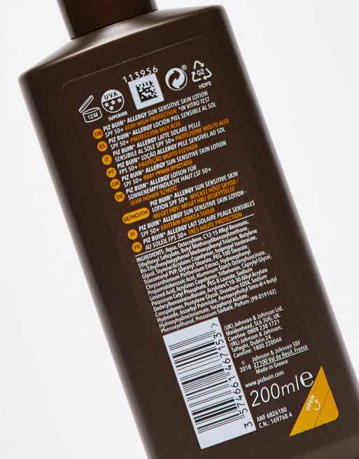 Piz Buin Allergy Sun Sensitive Skin Lotion - Very High SPF50+ 200ml, 2 of 4