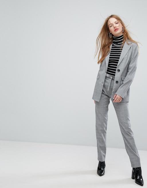 Plain Studios Blazer & Pants In Prince Of Wales Check Co-Ord | ASOS