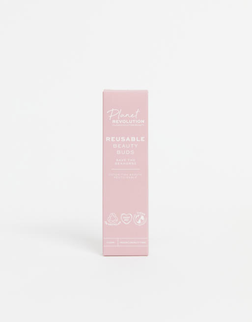 Planet Revolution - Herbruikbare cosmetische wattenstaafjes