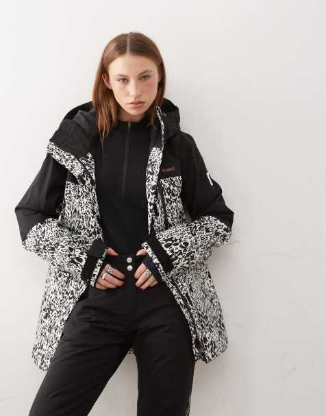 Planks All Time Insulated Ski Jacket in leopard print - MULTI - view 1