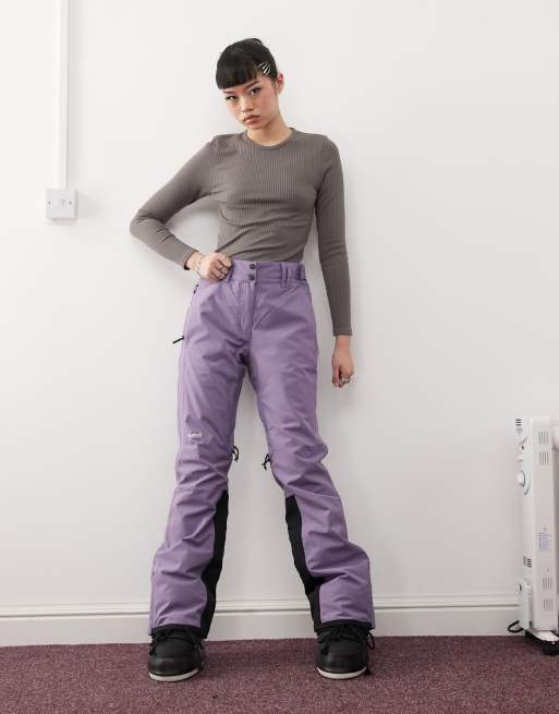 Planks All-time insulated ski pant in steep purple - LILAC