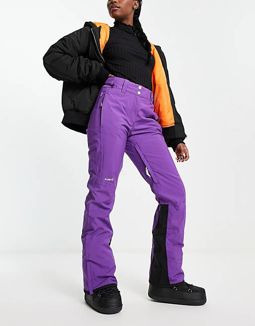 Planks All-time Insulated ski pants in purple  
