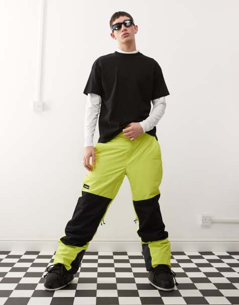 Planks Easy rider ski pant in fluoro lime - view 1