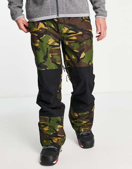 Planks Easy Rider ski pants in camo ASOS