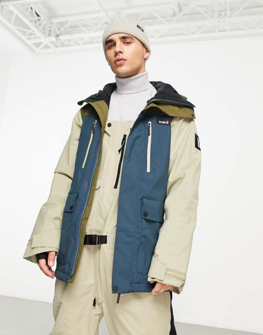 Planks Good Times insulated jacket in navy 