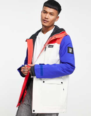 Planks Good Times Insulated Ski Jacket In Bonewhite ModeSens