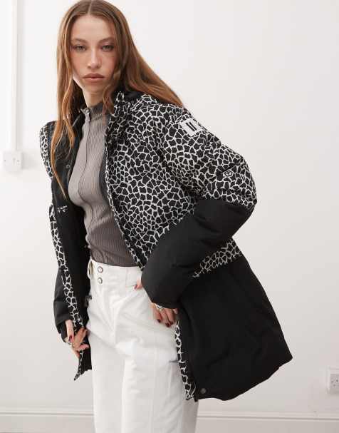 Planks Huff 'n Puffa Ski Jacket in Black and White - MULTI - view 1
