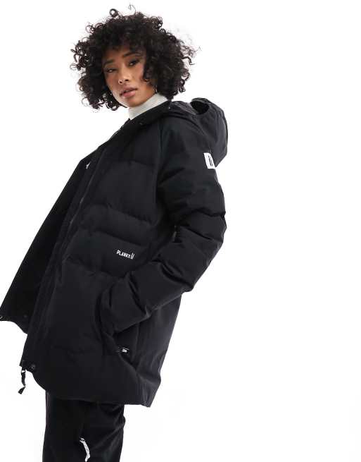 Planks – Huff'n Puffer – Pufferjacke in Schwarz