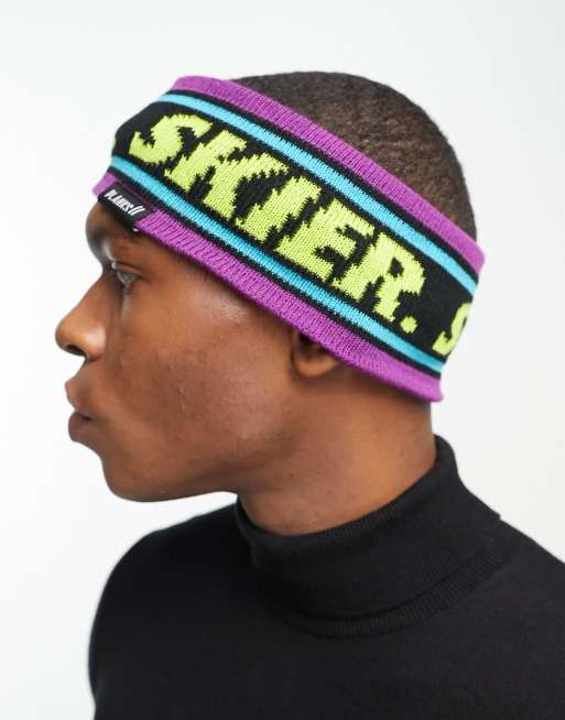 Planks - Skier - Bandeau - Bleu/noir 