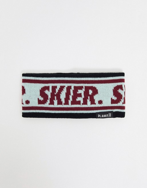 Planks Skier headband in mint
