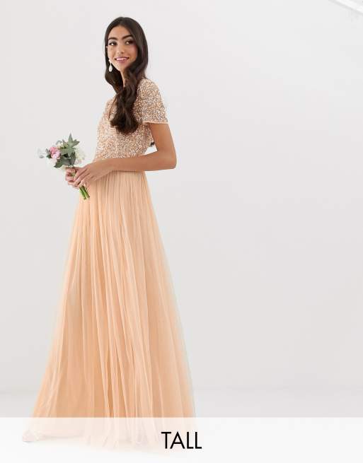 maya tall bridesmaid