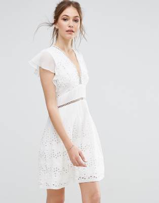 Платье Ришелье ASOS