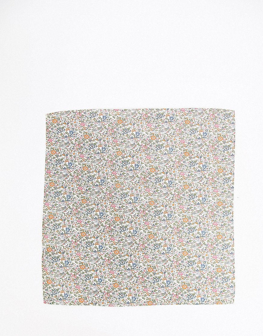 фото Платок для нагрудного кармана с мелким цветочным принтом либерти gianni feraud-разноцветный
