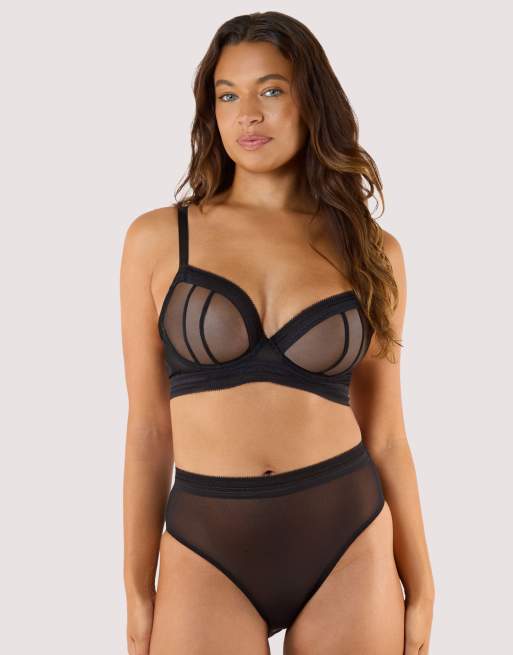 Playful Promises Icon black high waist brief in black