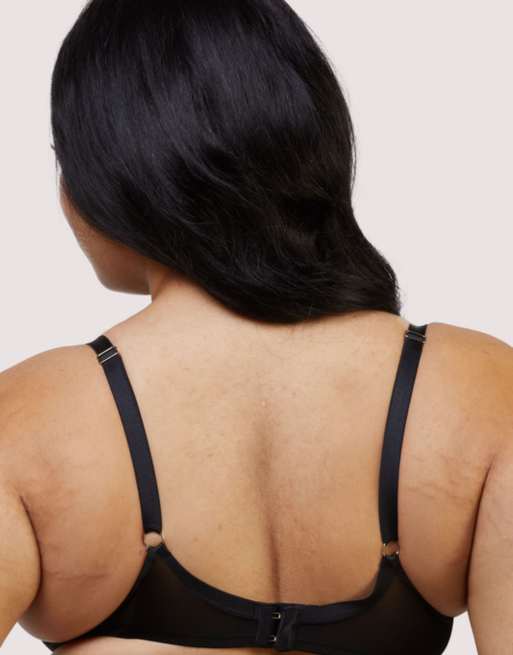 Playful Promises Ramona plunge bra in black, 2 of 3