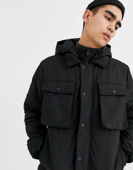 Conjunto guateado negro de ASOS DESIGN, 2 de 3