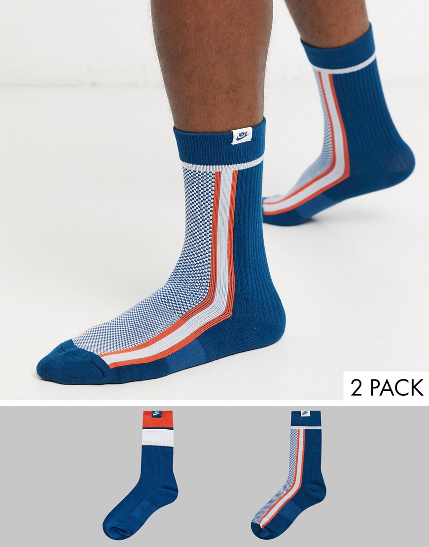 фото Подарочный набор из 2 пар спортивных носков nike-мульти