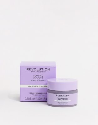 фото Подтягивающий крем для кожи вокруг глаз с бакучиолом revolution skincare 15 мл-бесцветный