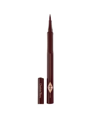 фото Подводка для глаз charlotte tilbury feline flick eyeliner - super brown-коричневый цвет