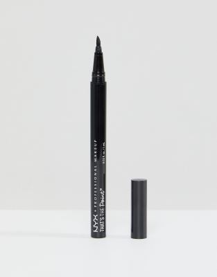 фото Подводка для глаз nyx professional makeup that's the point - super sketchy-черный