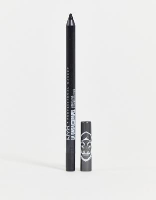 фото Подводка-карандаш для глаз nyx professional makeup x netflix – money heist epic wear liner stick (captured)-черный цвет