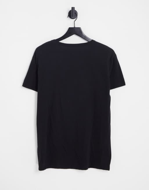 Poetic Brands – Czarny T-shirt z nadrukiem Dino, 2 z 4
