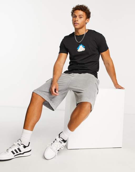 Poetic Brands – Czarny T-shirt z wizerunkiem Pokemona, 4 z 4