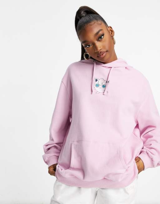 Rose embroidered hot sale hoodie womens