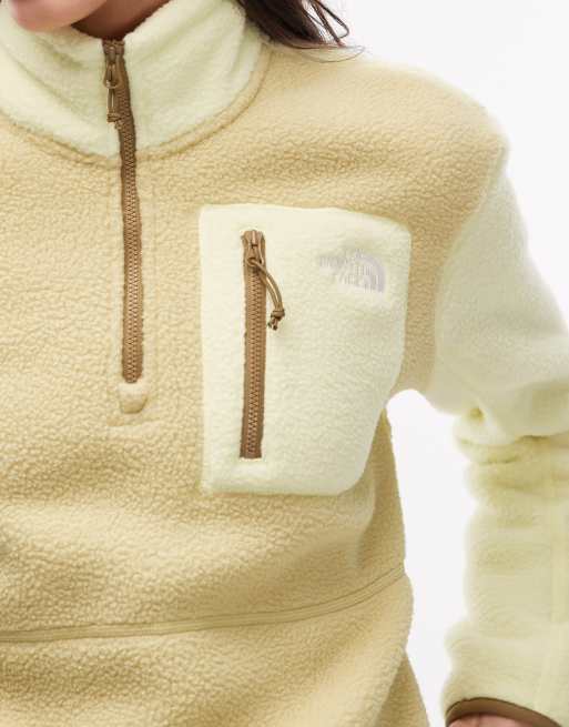 Polar amarillo con cremallera corta Yumiori de The North Face, 3 de 4