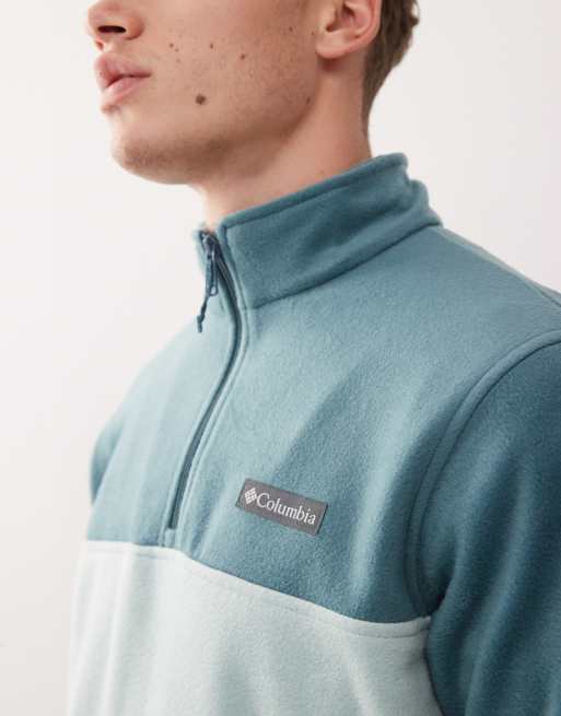Polar azul con media cremallera Steens Mountain de Columbia, 5 de 5