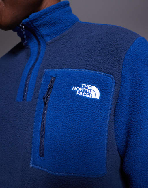 Polar azul marino con cremallera corta Yumiori de The North Face, 3 de 4