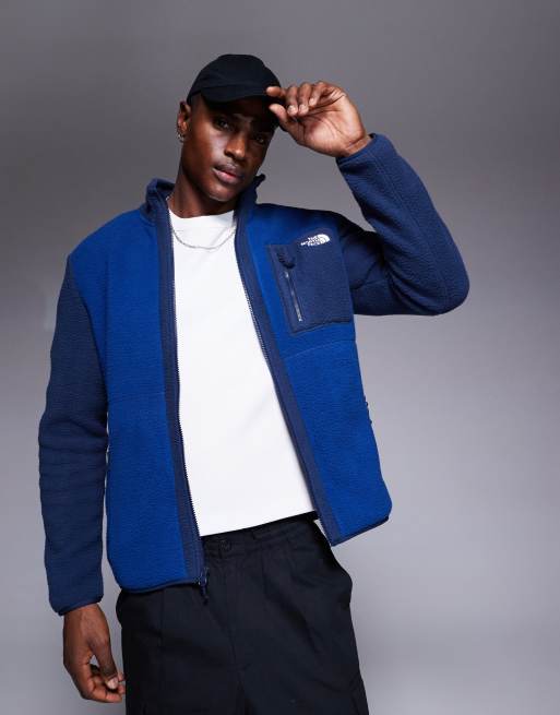 The North Face Yumiori full zip fleece in navy
