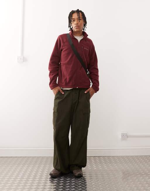 Polar burdeos con cremallera Fast Trek II de Columbia, 2 de 4