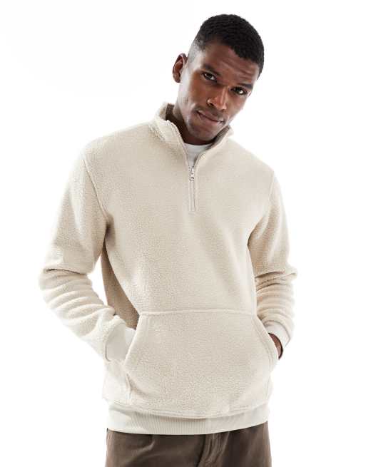 Polar color piedra con cremallera corta de ONLY & SONS