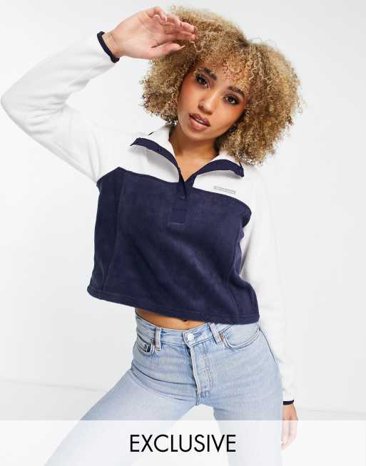 Polar corto azul marino Benton Springs exclusivo en ASOS de Columbia