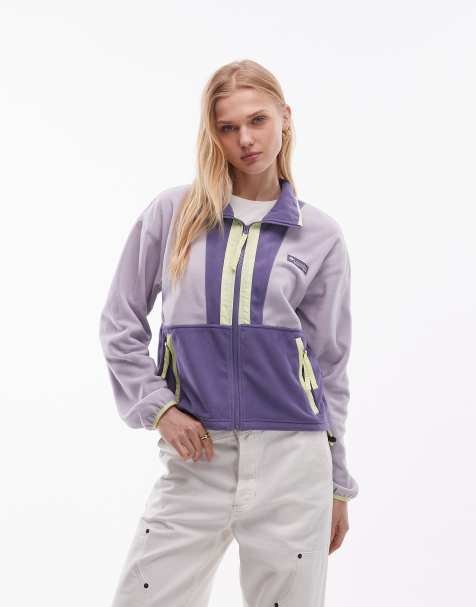 Polar morado con cremallera Backbowl II de Columbia - view 1