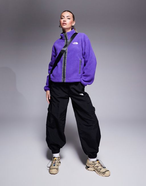 Polar morado con cremallera de tejido grueso Seven Summits Fleeski de The North Face, 3 de 4