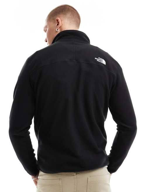 Polar negro con cremallera de 1/4 Glacier 100 de The North Face, 4 de 4