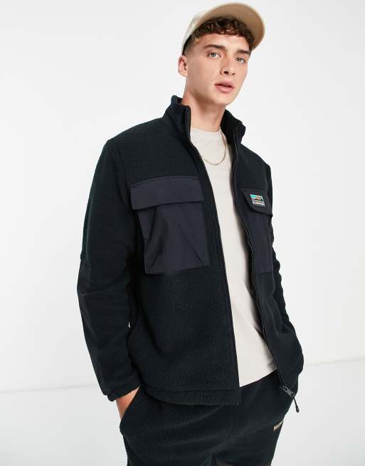 Polar negro con cremallera T-Step de Napapijri