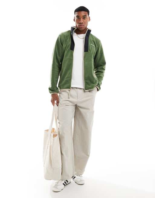 Polar verde con cremallera Sequoia Grove de Columbia, 4 de 4