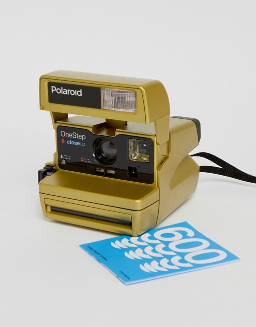 Polaroid Custom Polaroid 600 camera - Chrome Gold Limited