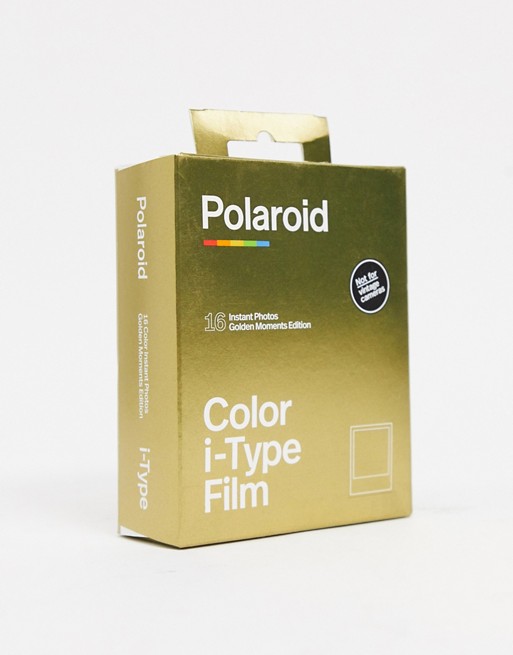 Polaroid I-Type Colour Film Golden Moments Edition
