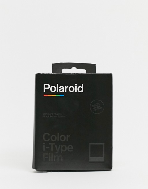 Polaroid Limited Edition i-Type colour film black frame edition