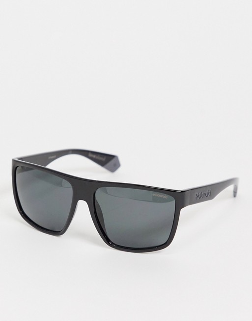 Polaroid square lens sunglasses
